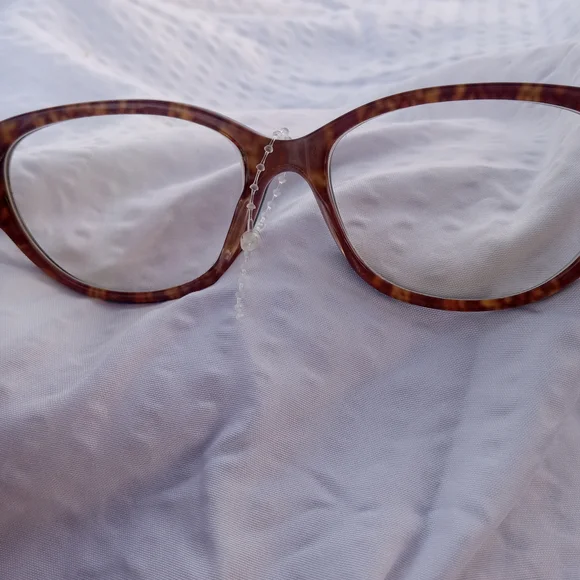 Versace Black Cat-Eye Glasses - Picture 2 of 16